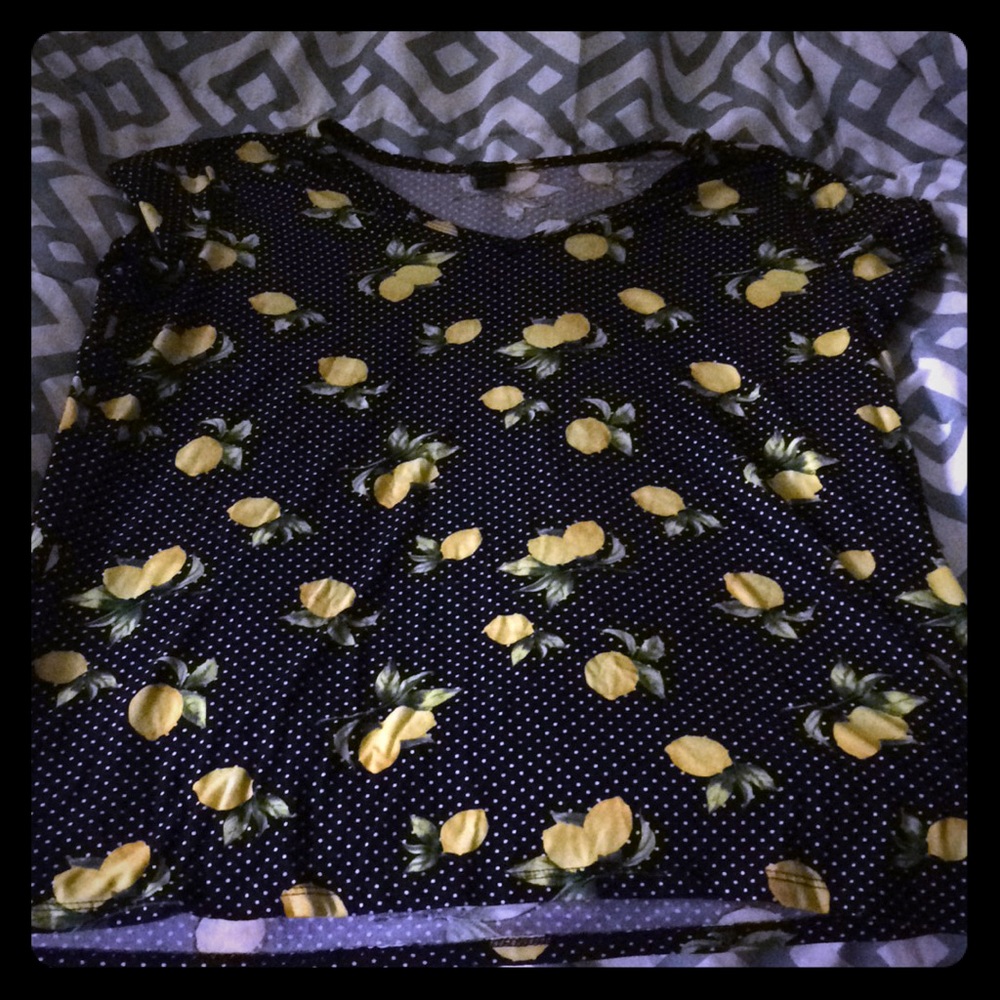 a teeshirt that’s only been worn 2 times.
